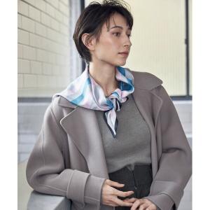 スカーフ バンダナ ボーダーリボンスカーフ レディースの商品画像