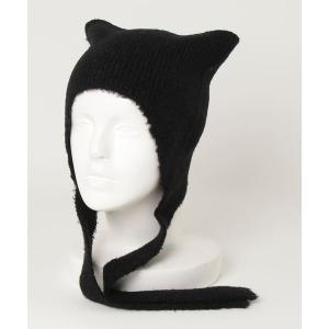 GUCCI ビーニー ブラック M GUCCI グッチ ニット帽 494598 4G206 レディース ビーニー