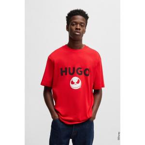 HUGO BOSS (ヒューゴボス) モノグラム 総柄 クルーネック 半袖 T
