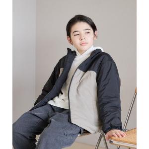 ブルゾン アウター ライトウォーム薄中綿ブルゾン...の商品画像