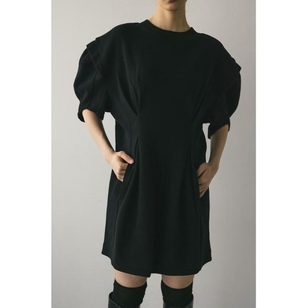 ワンピース ウエストタックラッセルカットワンピース