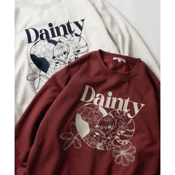 トレーナー スウェット 「0」「新柄追加」ネコ ＆ ハート フラワーロゴ 刺繍デザイン クルーネック...