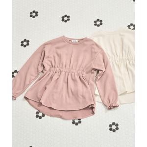 トレーナー 裏毛 フロントギャザートレーナー キ...の商品画像