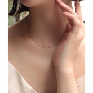 ete（エテ） ネックレス K10YG スクリューチェーン ネックレス