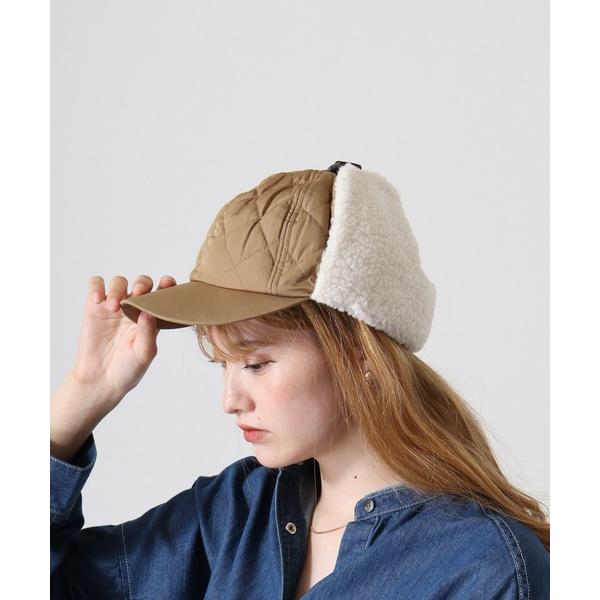 キャップ 帽子 キルティングボア付キャップ ユニセックス メンズ レディース