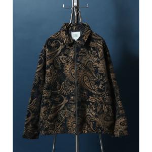 ブルゾン アウター 2025AW新色追加 Gobelin Weaving Paisley Pattern Blouson/ゴブラン織り ペイズリー総柄
