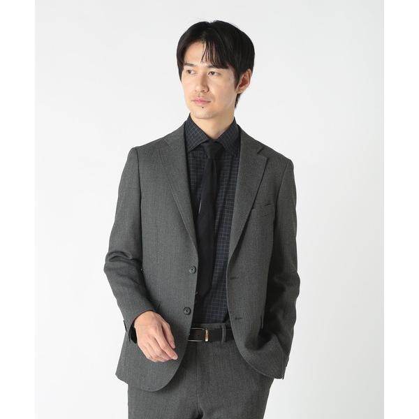 セレモニースーツ カジュアルスーツ TRメランジ変形バーズアイストレッチジャケット（セットアップ対応...