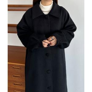 ANGIE ステンカラーコート コート ウールライクステンカラーコート