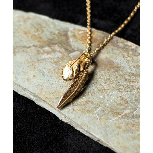 ネックレス HARIM ハリム / Slender feathers Half Very shine...