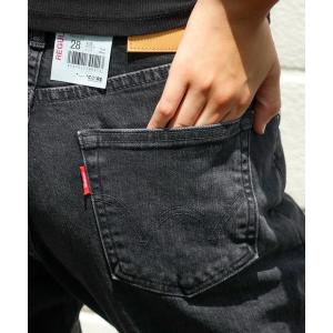 ジーンズ 「EDWIN/エドウィン」503 REGULAR BK レギュラーストレート ブラック メンズ レディース