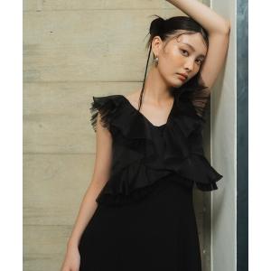 ANDRÉSD ドレス&バッグセット ANDRESD ドレス 「2点セットアイテム」 バックシアージレセットアップ