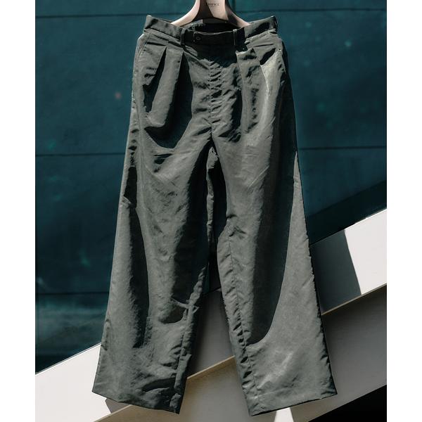 スラックス m’s braque(エムズ ブラック) for BOUCLE バイオエイジングタックワ...