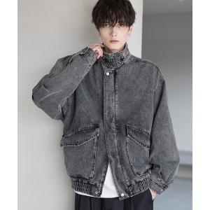 VANSON（バンソン） ジップアップデニムジャケット S,M,L ブルー/青