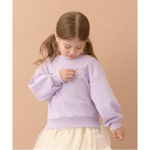 トレーナー  「万能アイテム」ワンポイントスウェット キッズ 子供服 女の子