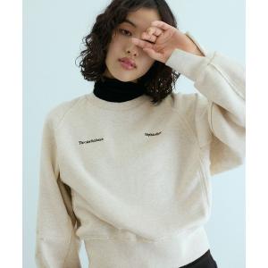 トレーナー スウェット スリットリブスウェット レディース