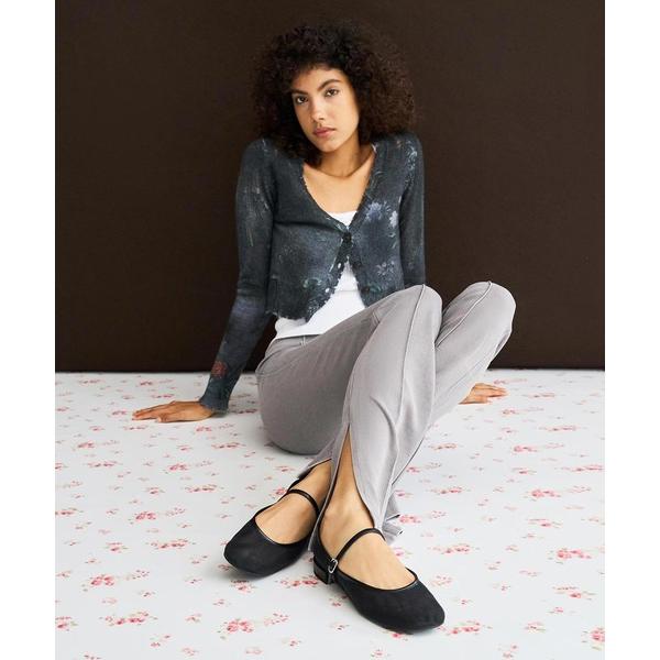 バレエシューズ パンプス メッシュ メリージェーンフラット