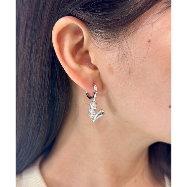 ピアス 「CHI SELECT」ハート パール デザイン フープピアス chi-pierce-006...