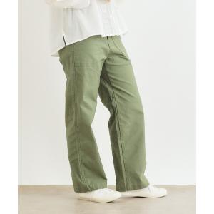 パンツ 「STORY掲載！」コットン トラウザー レディース