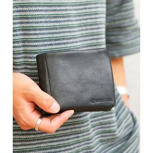 財布 「NAUGHTIAM/ノーティアム」 ミネルバベリー ２つ折り財布 メンズ レディース