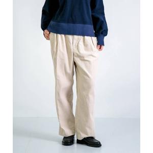 パンツ 「D.M.G / ディーエムジー」　8wコーデュロイ ツータックトラウザー レディース