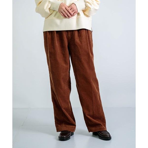 パンツ 「D.M.G / ディーエムジー」　8wコーデュロイ ツータックトラウザー レディース