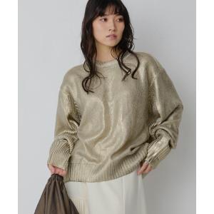 CELFORD（セルフォード） ハーフスリーブペプラムニットプルオーバー