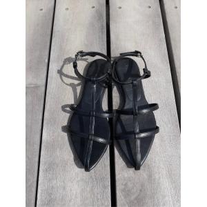 サンダル Line Strap Flat Sandals II レディース