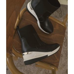 ブーツ スニーカーソールニットブーツ / TM24686 レディース