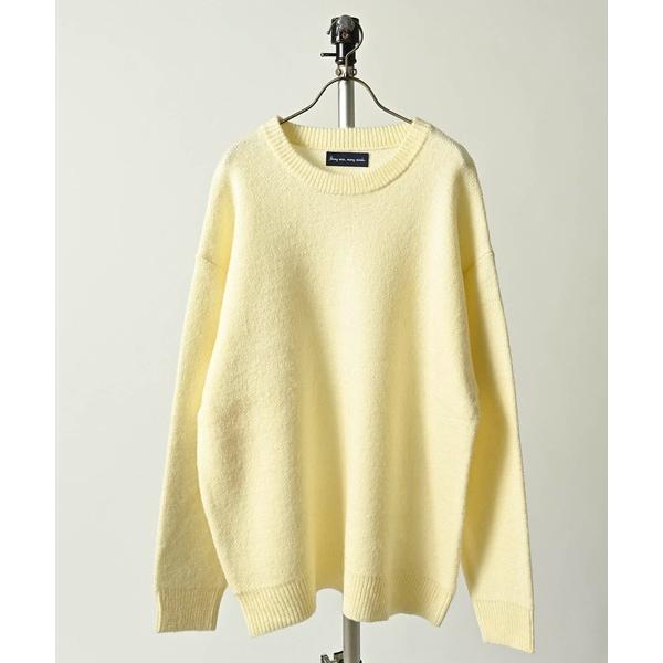 セーター ニット many men many mind /アクリル起毛ニットクルーネックP/O メン...