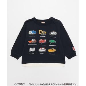 tシャツ 「TOMICA」トミカ集合長袖Tシャツ キッズ 子供服 男の子