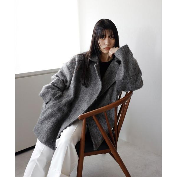 コート アウター shaggy middle coat / シャギーミドルコート レディース