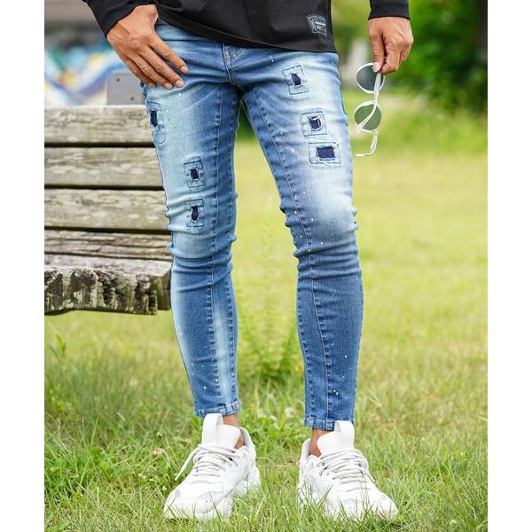 ジーンズ 24/P.D.Rデニムロングパンツ メンズ レディース