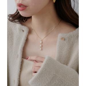 ネックレス 3連パールネックレス レディースの商品画像