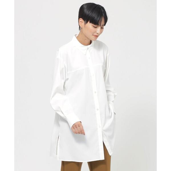 ブラウス シャツ 「ウォッシャブル」ソフトタイプライター2WAYカラーシャツ レディース