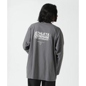 tシャツ DENHAM x ATHLETA/デンハム×アスレタ/COLLABORATION LS TEE メンズ