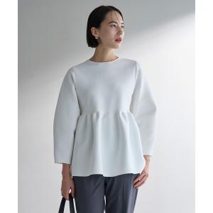 カーディガン 「VERY×UNFILOコラボ」2WAY ペプラムカーディガン レディース