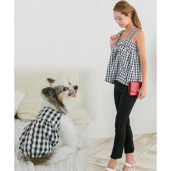 犬 服 ギンガムチェックチュニック (セット)