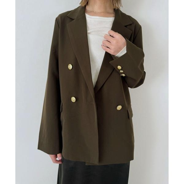 ジャケット テーラードジャケット 金ボタンテーラードジャケット レディース