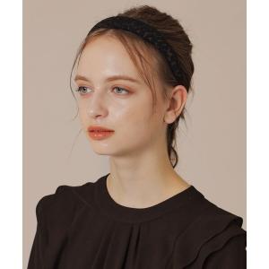 カチューシャ 「ALEXANDRE DE PARIS」レオパードジャガードカチューシャ