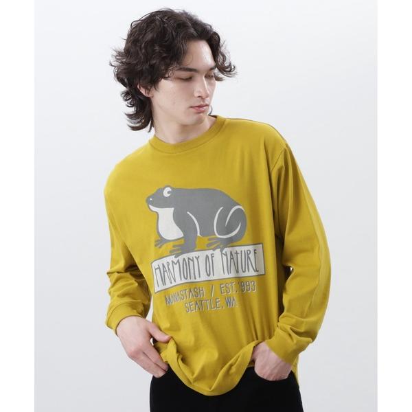 tシャツ MANASTASH/マナスタッシュ　CiTee L/S TEE HON/シティーロングスリ...