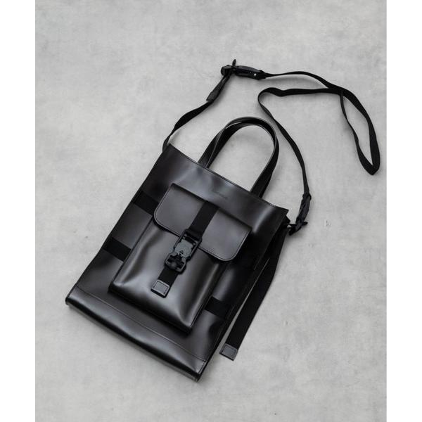 トートバッグ 「MAKAVELIC」WATER PROOF LEATHER SHOULDER TOT...