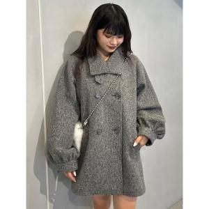 コート アウター Aラインミドルコート レディースの商品画像