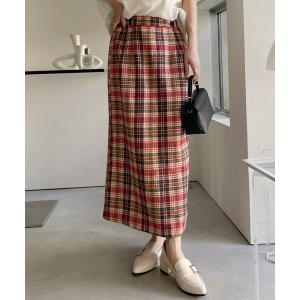 ロング スカート チェック ロングスカート