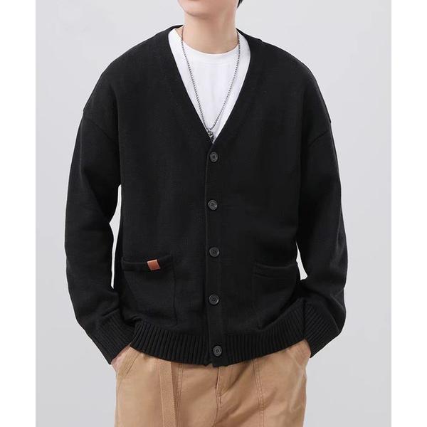 カーディガン 「Tobee」オーバーサイズ ニットカーディガン リラックスフィット メンズ レディー...