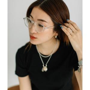 伊達メガネ メガネ 眼鏡 circle glasses レディース