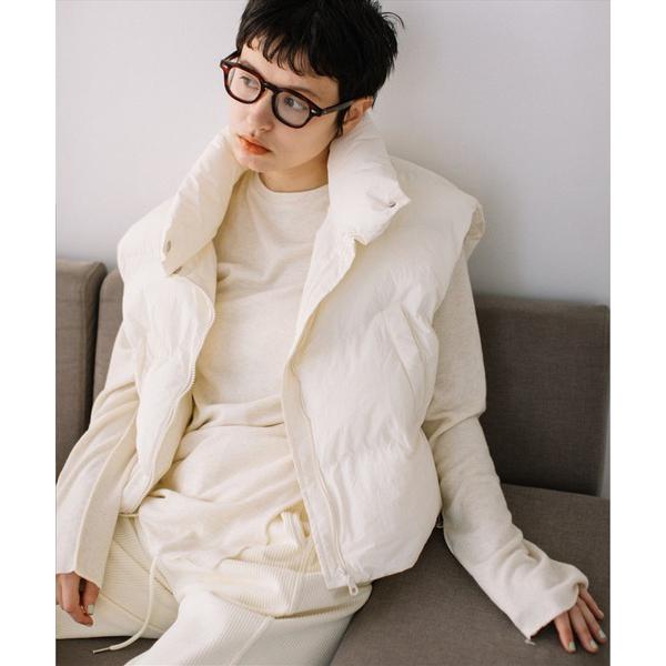 ダウンベスト ベスト batting short vest レディース