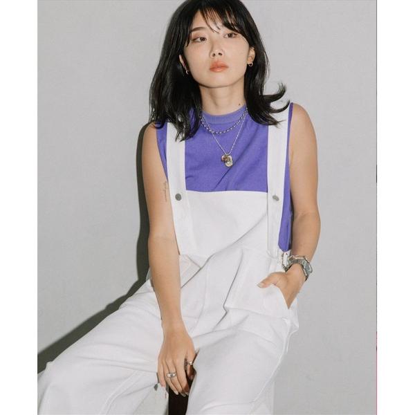 タンクトップ ノースリーブ pigment tank top レディース