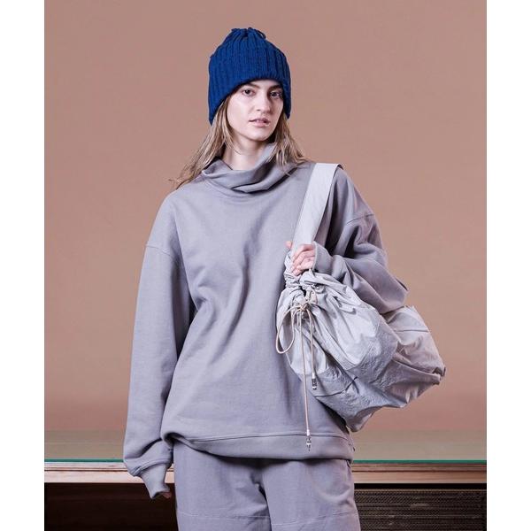 トレーナー スウェット 「VOAAOV」 URAKE Hight Neck Sweatshirt メ...