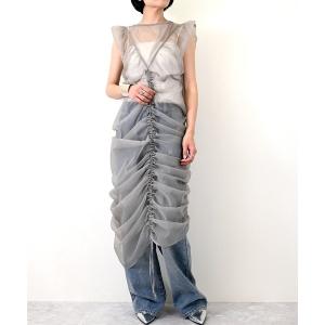 FREE STYLISTS ワンピース YUGA_YGMC デニム マーメイドワンピース