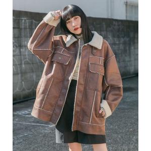KBF ステンカラーコート コート 「2サイズ展開」コクーンロング
